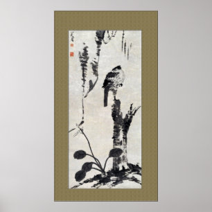 Chinese Ancient Painting,  Nature,Bird, Poster