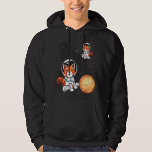 Chinese Animal  Space Travel Red Panda Astronaut Hoodie