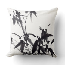 Chinese art with bamboo