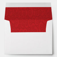 Chinese Asian Wedding Festive Red Pattern