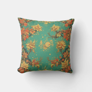 chinese background pillow