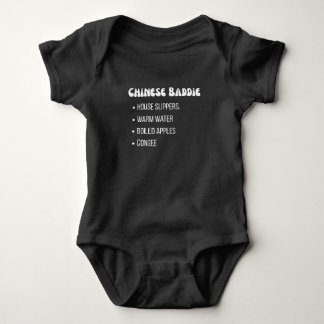 Chinese Baddie – Culture Appreciation & Warm Water Baby Bodysuit