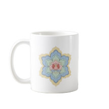 Chinese Baoxiang Flower in Peach & Sky