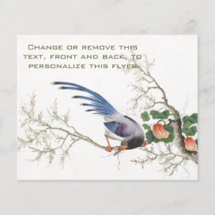 Chinese Bird Painting Flyer