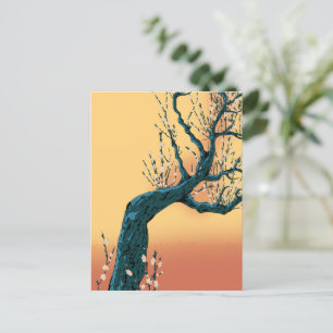 Chinese Blossom Tree Postcard