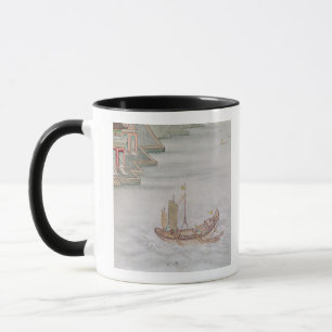 Chinese Boat Mug