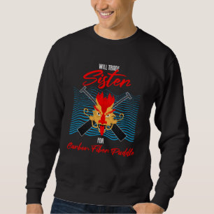 Chinese Boat Racing Quote for Dragon Boat Coach  5 Sweatshirt