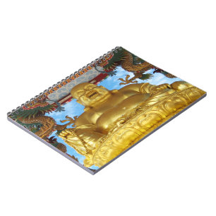 Chinese Buddha Spiral Notebook