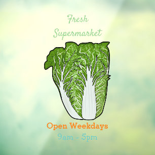 Chinese cabbage cartoon illustration