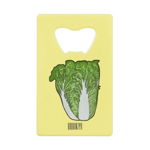 Chinese cabbage cartoon illustration 
