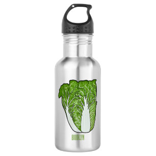 Chinese cabbage cartoon illustration 532 ml water bottle