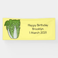 Chinese cabbage cartoon illustration
