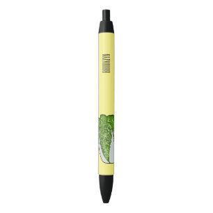 Chinese cabbage cartoon illustration black ink pen