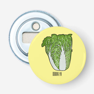 Chinese cabbage cartoon illustration bottle opener
