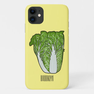 Chinese cabbage cartoon illustration Case-Mate iPhone case