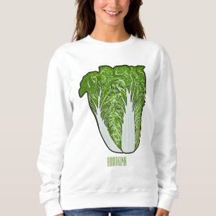 Chinese cabbage cartoon illustration sweatshirt