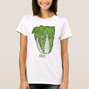 Chinese cabbage cartoon illustration T-Shirt