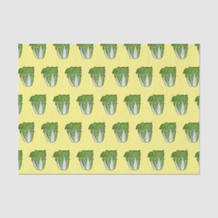 Chinese cabbage cartoon illustration tissue paper