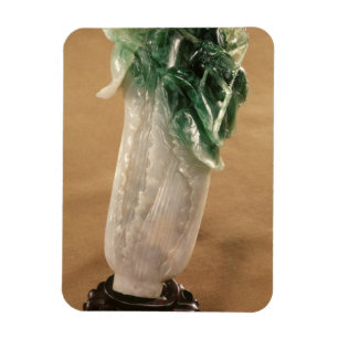 Chinese cabbage, Korean, 19th century (jade) Magnet