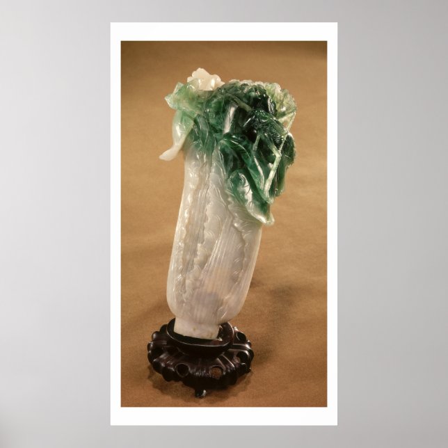 Chinese cabbage, Korean, 19th century (jade) Poster (Front)