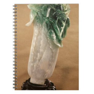 Chinese cabbage, Korean, 19th century (jade) Spiral Notebook