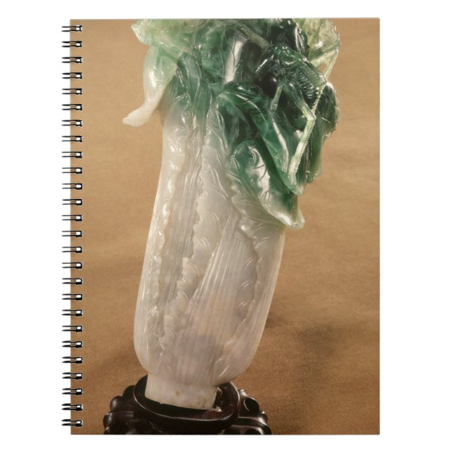 Chinese cabbage, Korean, 19th century (jade) Spiral Notebook (Front)