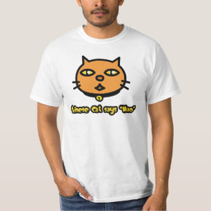 Chinese Cat Says 'Mao' T-Shirt