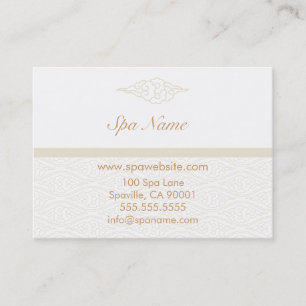 Chinese Cloud Spa Coupon Cards