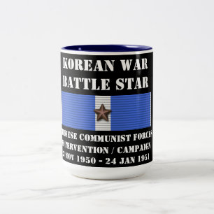 Chinese Communist Forces Intervention Campaign Two-Tone Coffee Mug