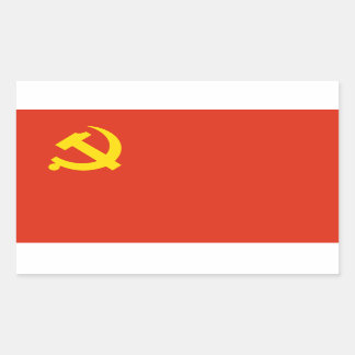 Chinese Communist Party Flag Sticker