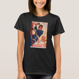 Chinese Communist Utility Worker Mandarin Cute Ch T-Shirt