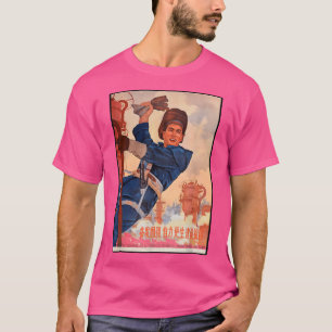 Chinese Communist Utility WorkerMandarin Cute Chin T-Shirt