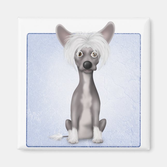 Chinese Crested 2 Magnet (Front)
