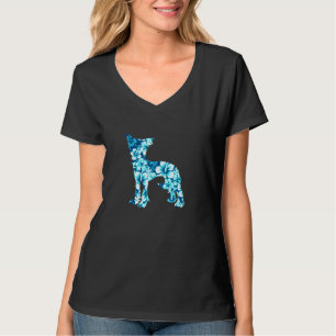 Chinese Crested Aloha Hawaiian Dog T-Shirt