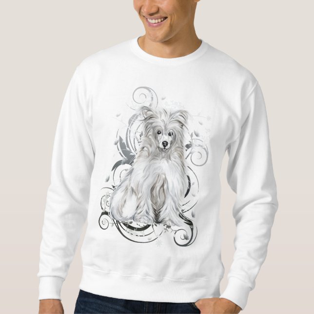 Chinese Crested Blue NB Sweatshirt (Front)