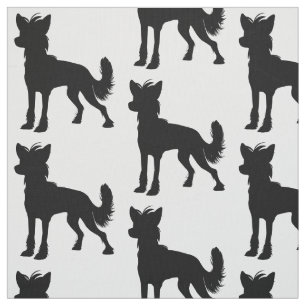 Chinese Crested Dog Fabric