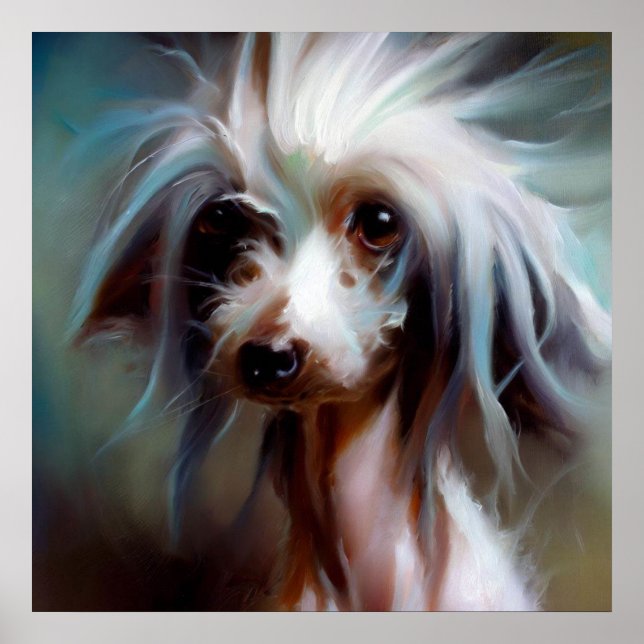 Chinese Crested Dog Poster (Front)