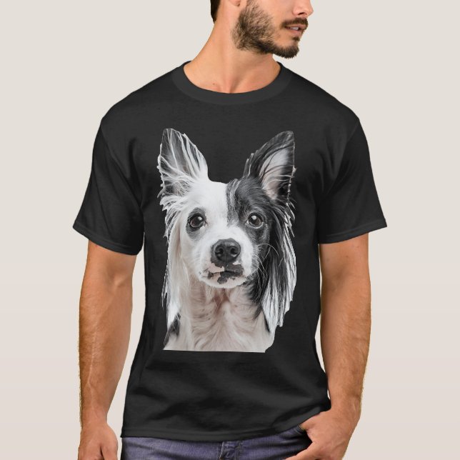 Chinese Crested Dog T-Shirt (Front)