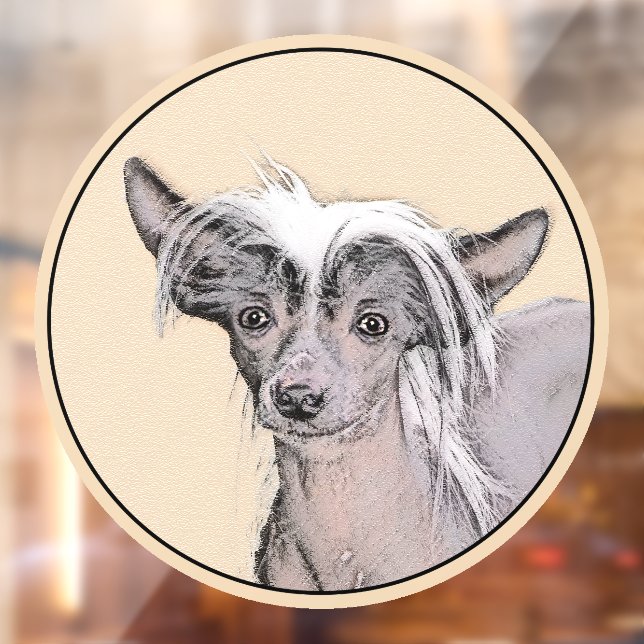 Chinese Crested Hairless Painting Original Dog Art (Sheet 2)