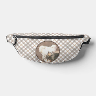 Chinese Crested Hairless Painting Original Dog Art Bum Bags