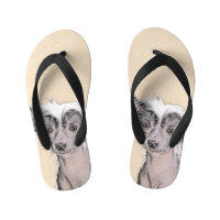 Chinese Crested Hairless Painting Original Dog Art