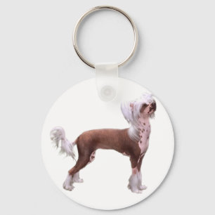 Chinese Crested Key Ring