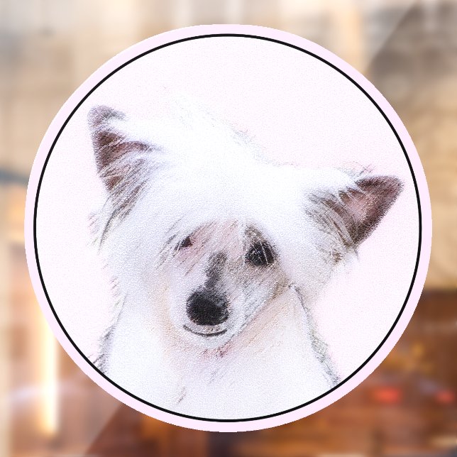 Chinese Crested Powderpuff Painting - Dog Art (Sheet 2)
