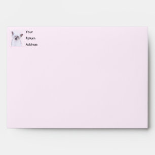 Chinese Crested Powderpuff Painting - Dog Art Envelope