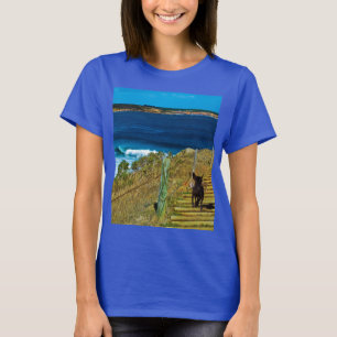 Chinese Crested Puppy Dog Steal Teddy T-shirt