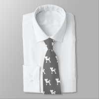 Chinese Crested Silhouettes Crestie Dogs Pattern