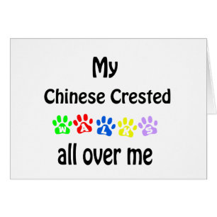 Chinese Crested Walks Design