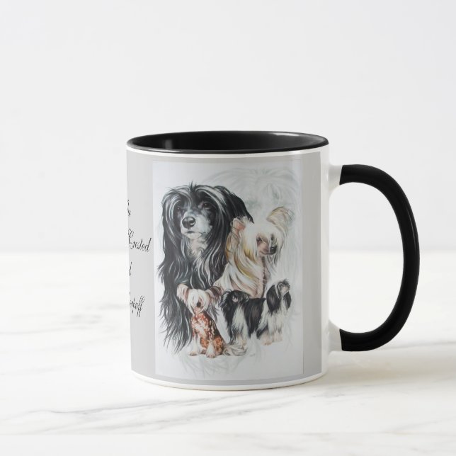 Chinese Crested wGhost Mug (Right)