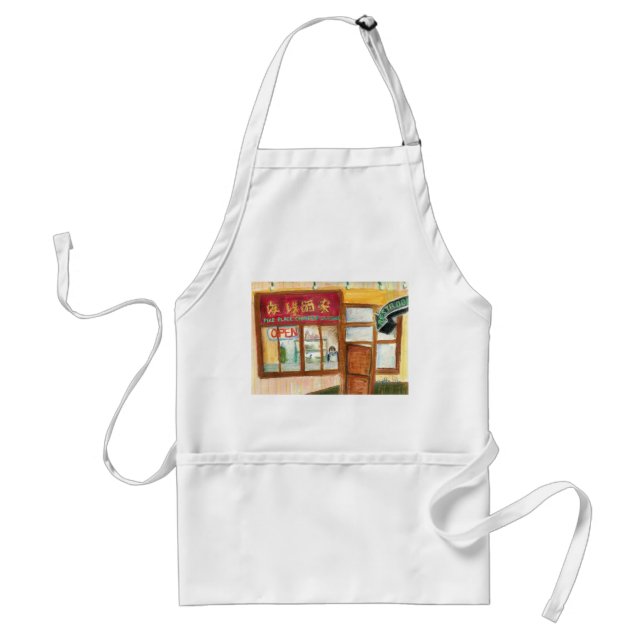 Chinese Cuisine Apron (Pike Place Seattle) (Front)