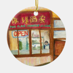 Chinese Cuisine Ornament (Pike Place Seattle, WA)